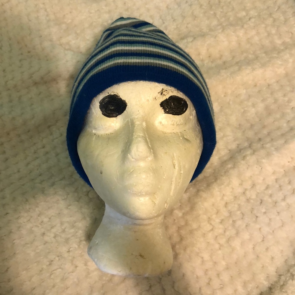 Striped K-Mart Beanie